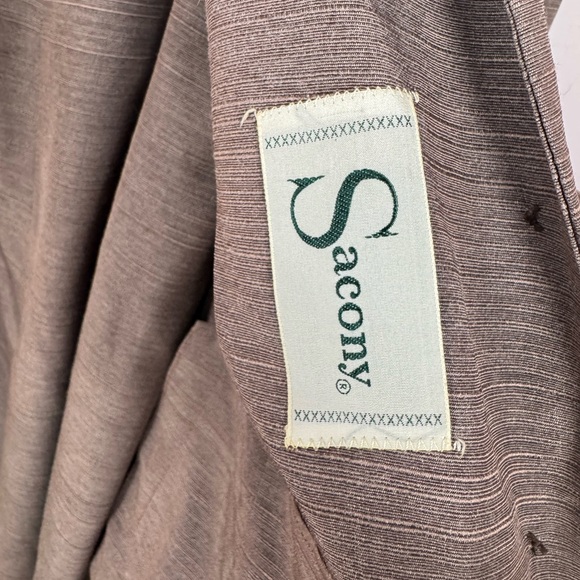 Vintage skirt suit in cocoa brown - Picture 5 of 5